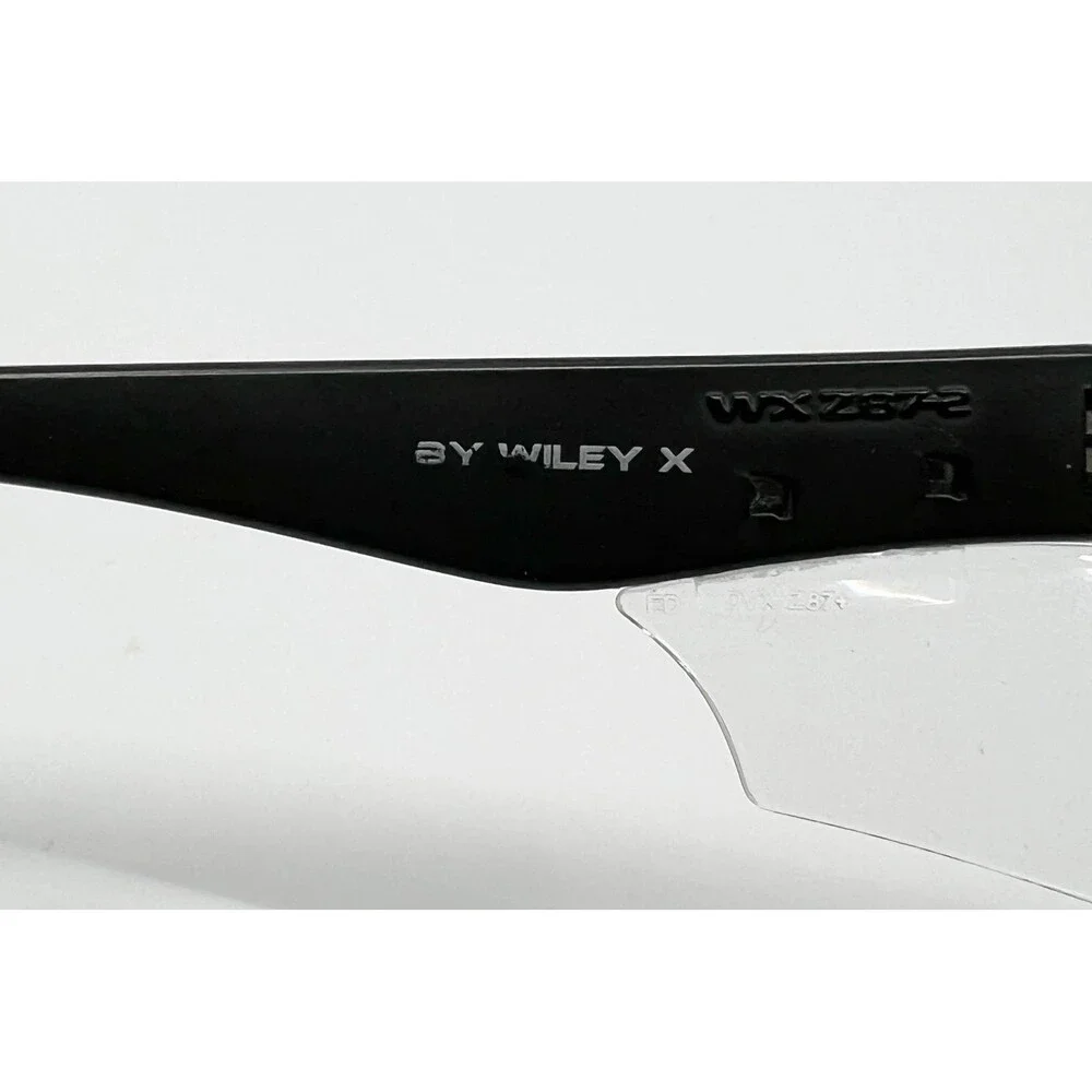 DVX Wiley X Safety Glasses Mens Black Grey ANSI Z87-2 Eyewear 55-17-140